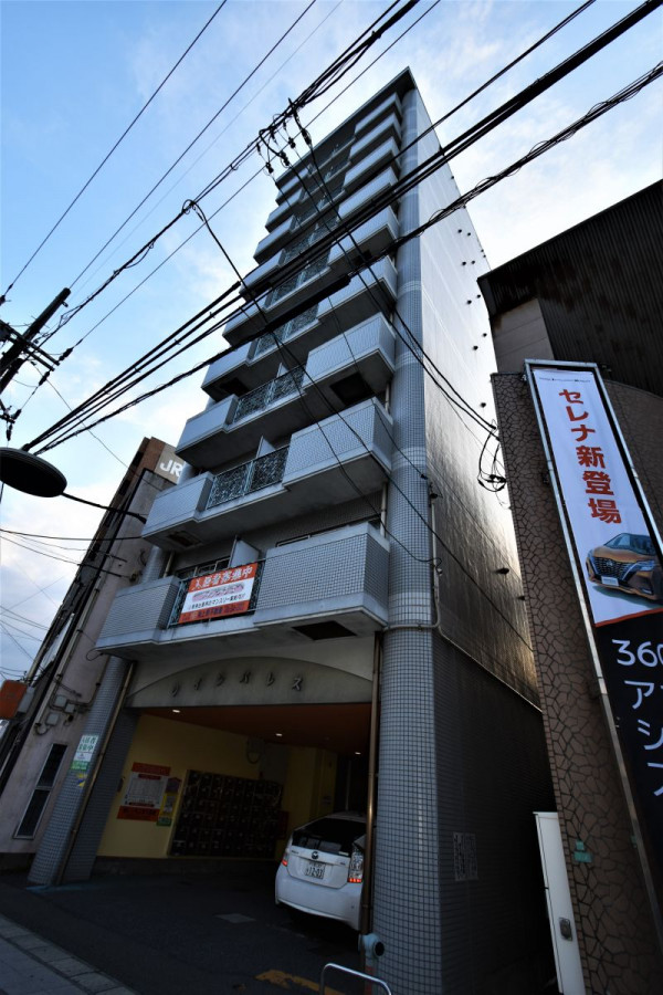 山口県下関市の家具付きウィークリー・マンスリーマンション「Kマンスリー下関駅前」外観画像