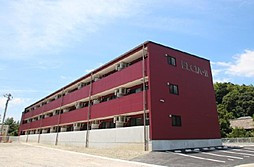 山口県下関市の家具付きウィークリー・マンスリーマンション「Kマンスリー長府駅」外観画像