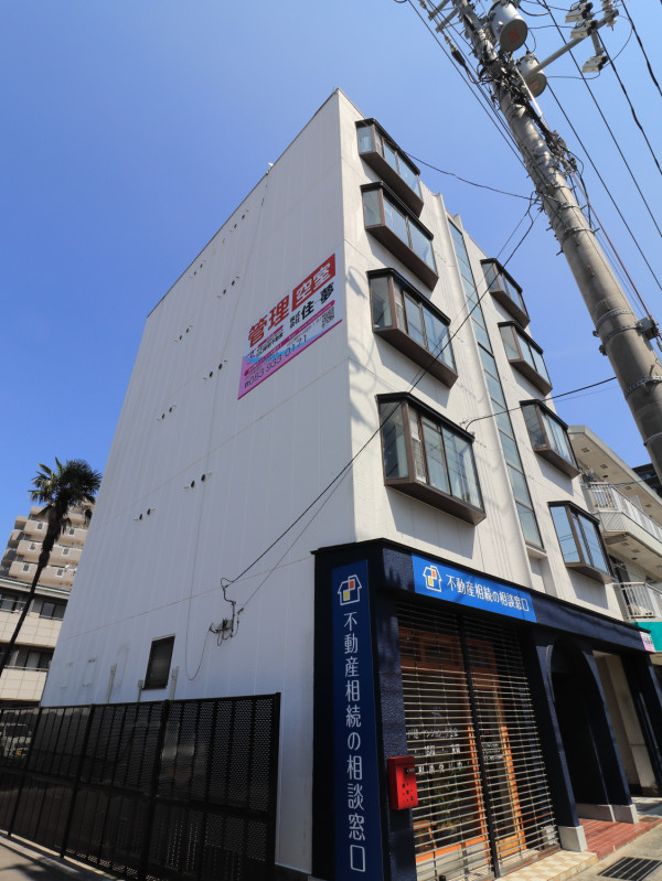 山口県山口市の家具付きウィークリー・マンスリーマンション「Kマンスリー山口市役所」外観画像