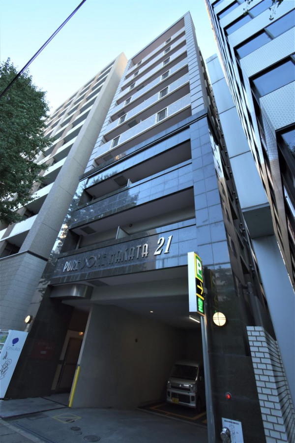 福岡県福岡市博多区のウィークリーマンション・マンスリーマンション「Kマンスリー博多駅東」外観画像