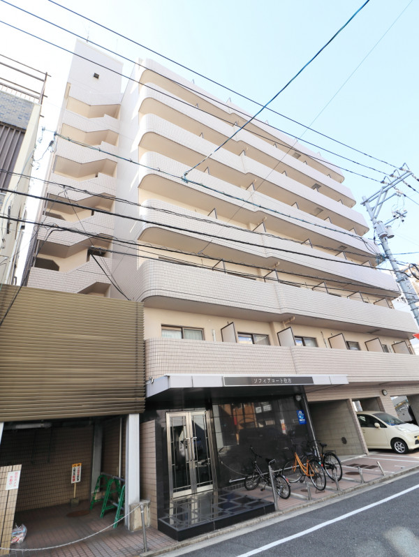 広島県の家具付き賃貸「ソフィアコート住吉」外観画像