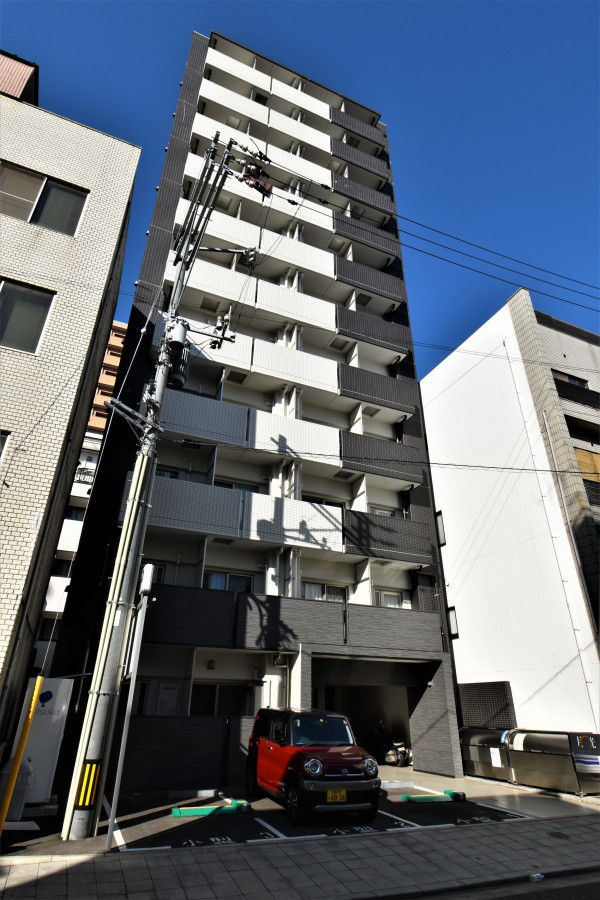広島県呉市のウィークリーマンション・マンスリーマンション「Kマンスリー呉本通」外観画像