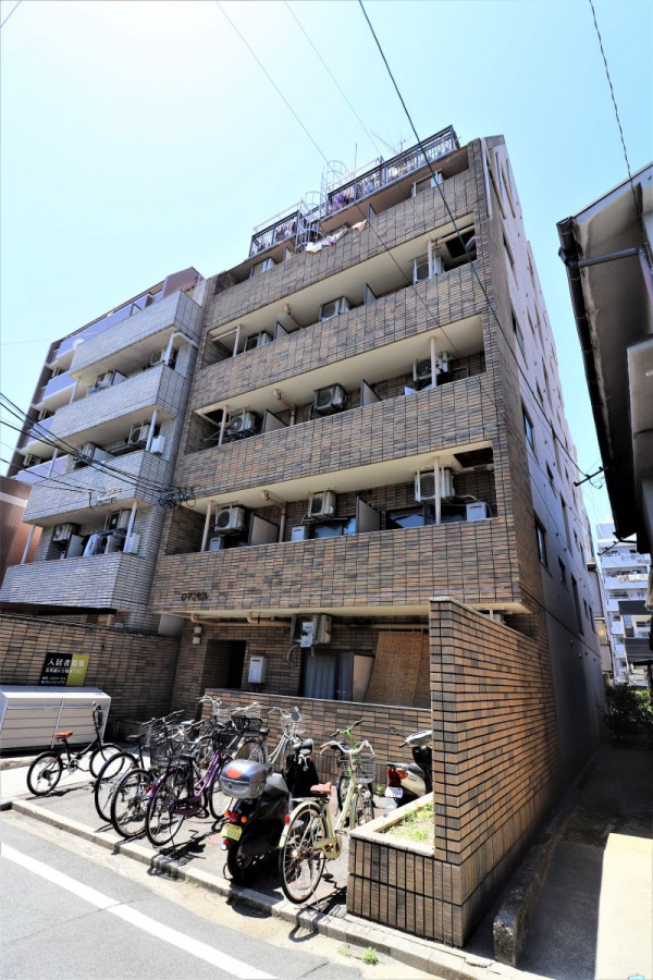 広島県のウィークリーマンション・マンスリーマンション「Kマンスリー宇品マツダ前」外観画像