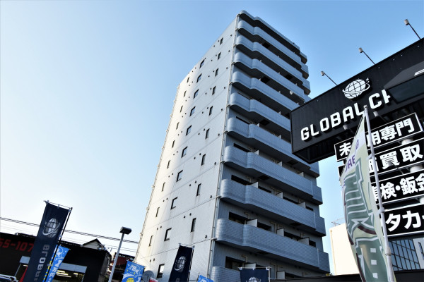 横浜のウィークリーマンション・マンスリーマンション「Kマンスリー新子安駅前」外観画像