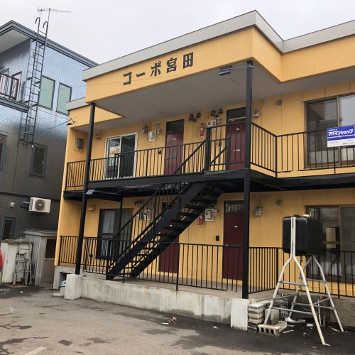 北海道札幌市手稲区のマンスリーマンション「メイプル・マンスリー手稲2」外観画像