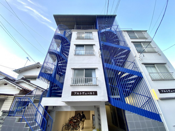 鉄砲町駅(伊予鉄道環状線)のマンスリーマンション「愛媛マンスリー緑町Ⅰ」外観画像