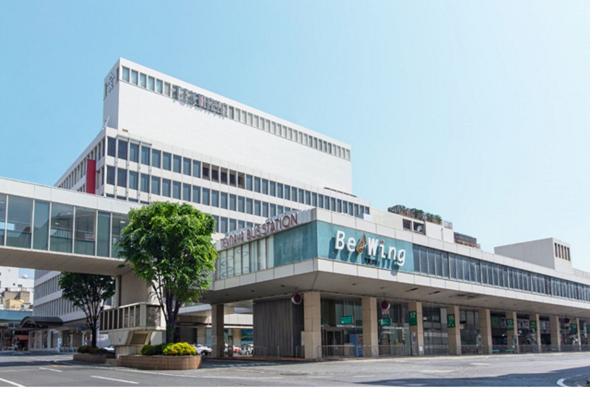 天満屋岡山店まで徒歩8分、600m。
