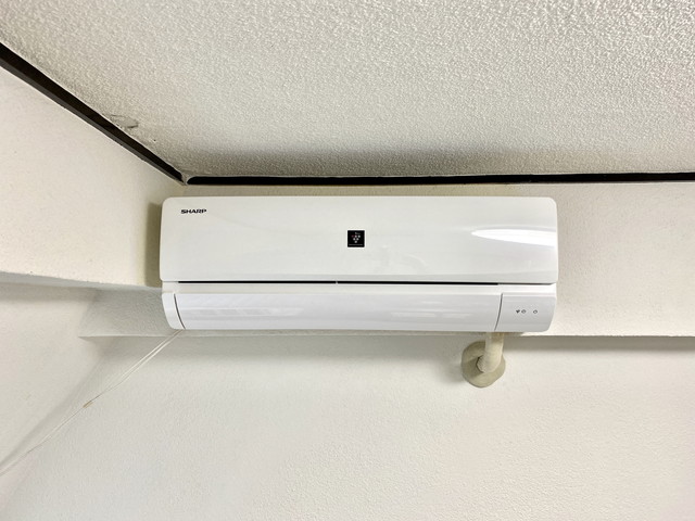 エアコン完備されています。季節問わず快適に過ごして頂けます。