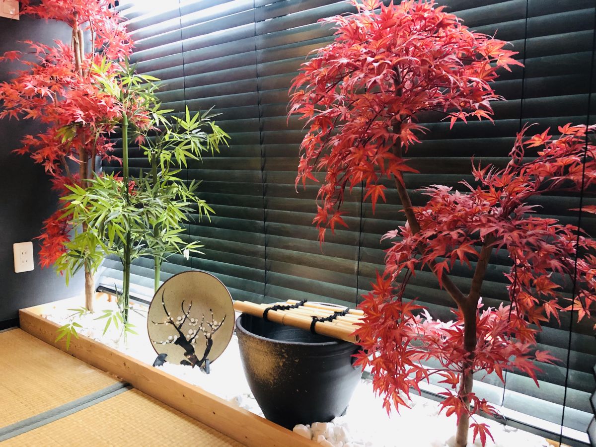 庭園 紅葉