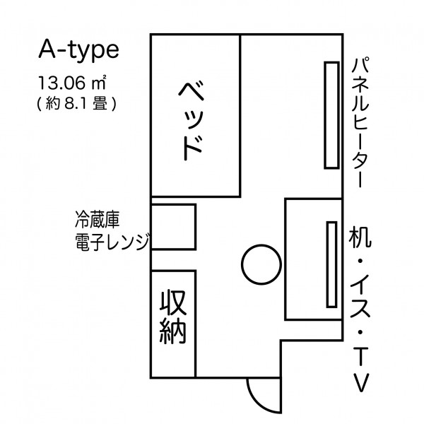 個室間取り