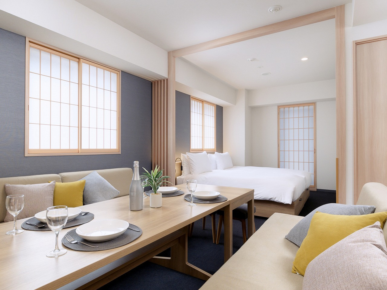 W M アパートメントホテル Mimaru東京 赤坂 マンスリー利用に最適な約40 の広いお部屋 最大4名様までご入居可能です 東京都港区のウィークリーマンション マンスリーマンション情報 ウィークリー マンスリー