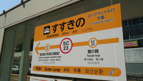 市電すすきの停留所