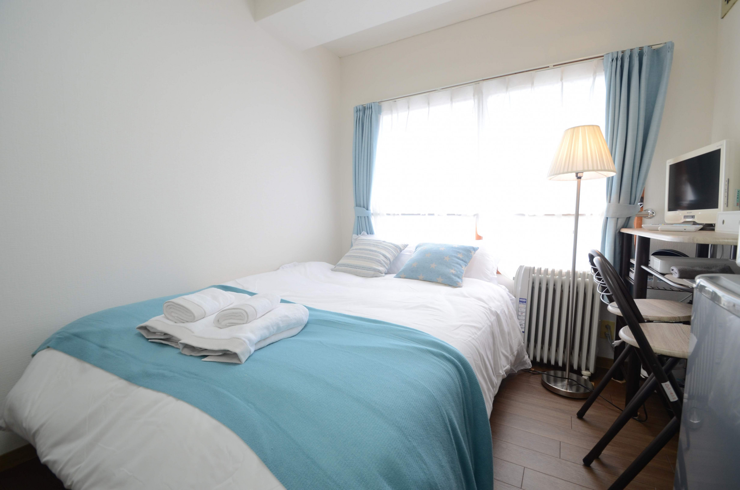 ブルー調の爽やかなお部屋です!