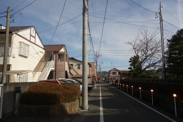 前面道路